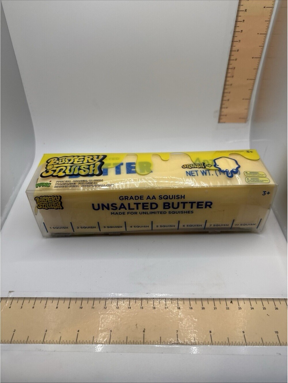 Buttery Squish Grade AA Unsalted Butter Squishy Squeeze Toy Five Below New!!